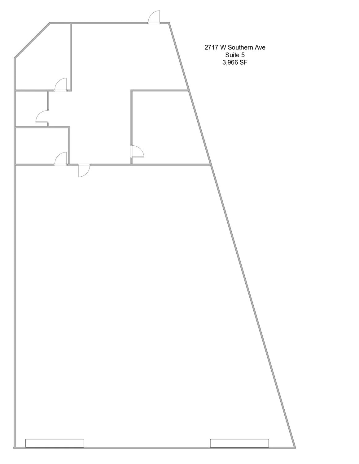 2727 W Southern Ave, Tempe, AZ for lease Floor Plan- Image 1 of 1