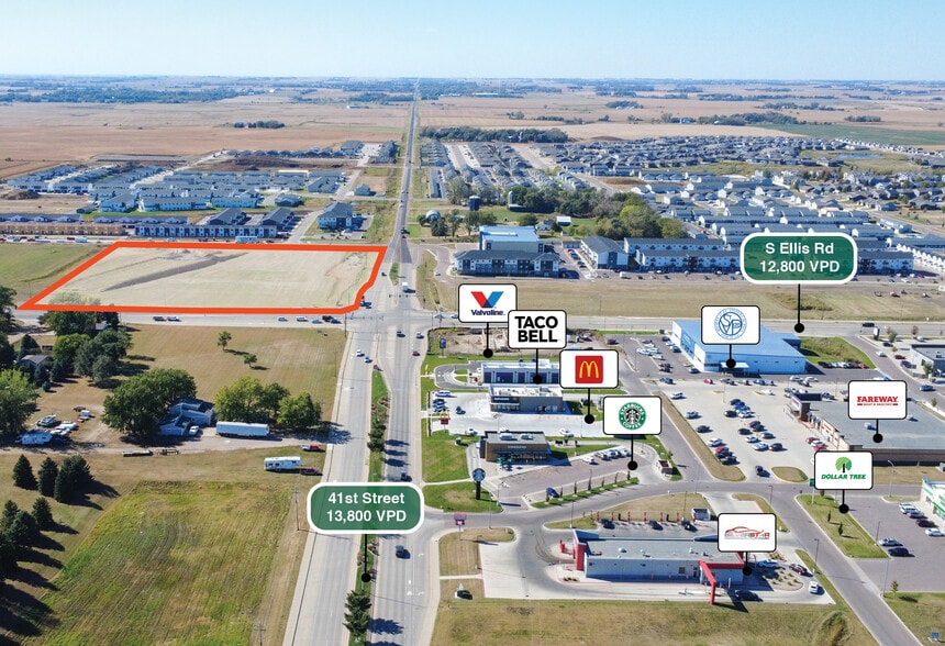 41st Street & Ellis Road South, Sioux Falls, SD for sale - Building Photo - Image 1 of 5