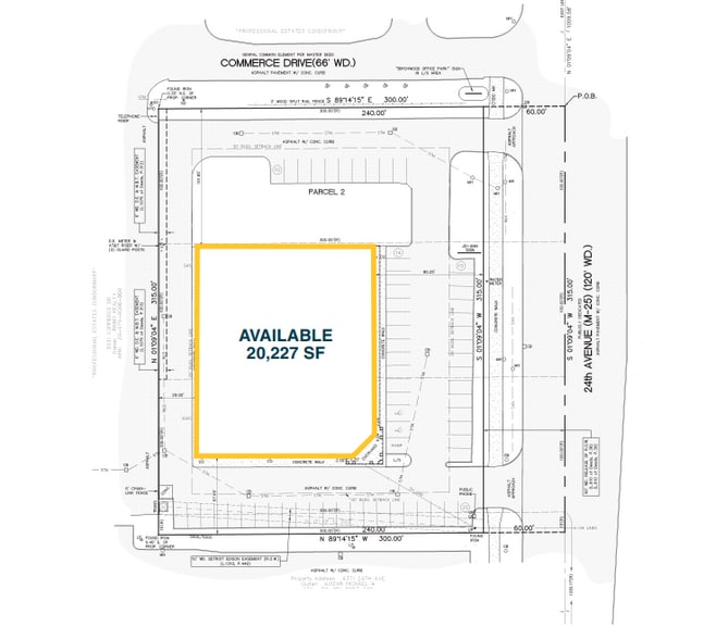 4405 24th Ave, Fort Gratiot, MI for lease - Site Plan - Image 3 of 3