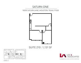 18050 Saturn Ln, Houston, TX for lease Floor Plan- Image 1 of 1