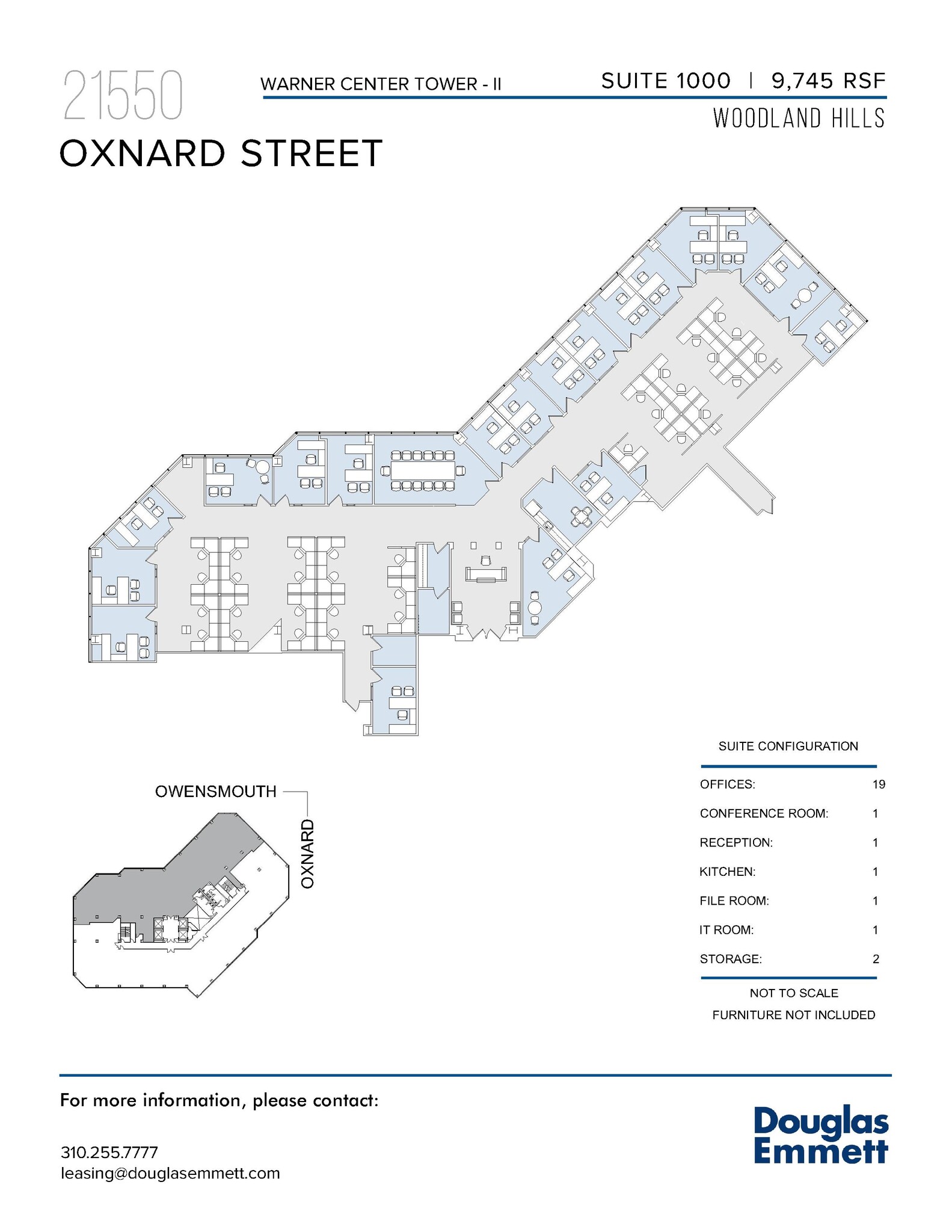 21550 Oxnard St, Woodland Hills, CA for lease Floor Plan- Image 1 of 1
