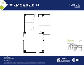 2490 W 26th Ave, Denver, CO for lease Floor Plan- Image 1 of 2