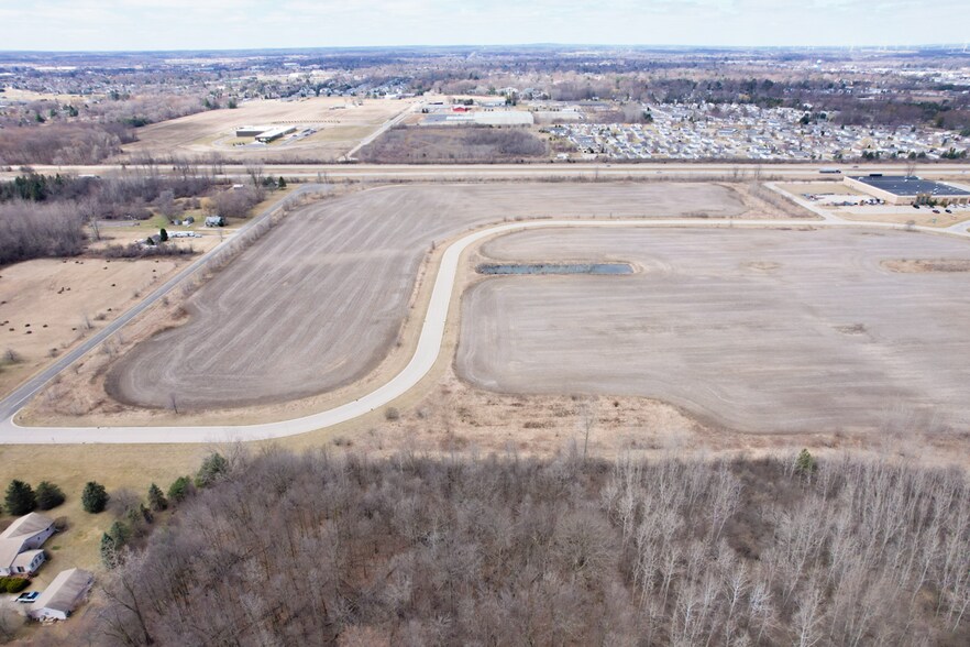 1322 Remus Rd, Mount Pleasant, MI for lease - Aerial - Image 3 of 5