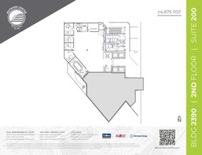 2398 E Camelback Rd, Phoenix, AZ for lease Floor Plan- Image 2 of 2