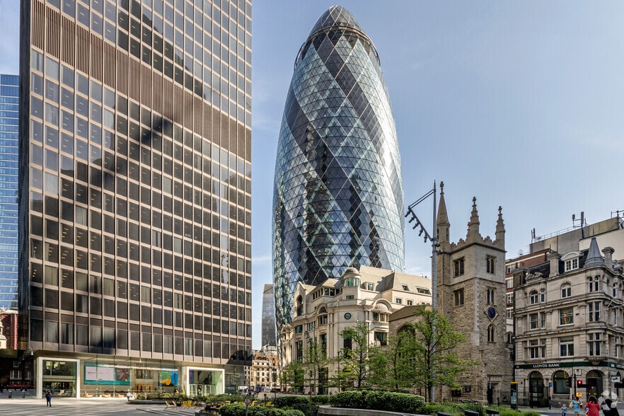 30 St Mary Axe, London for lease - Primary Photo - Image 1 of 39