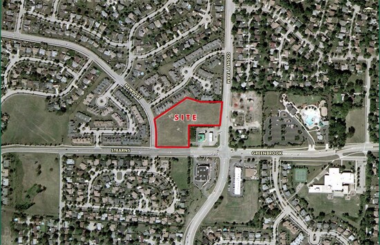 E Stearns Rd & County Farm Rd, Bartlett, IL for sale - Building Photo - Image 1 of 1