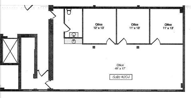 1000 N Halsted St, Chicago, IL for lease Floor Plan- Image 1 of 1