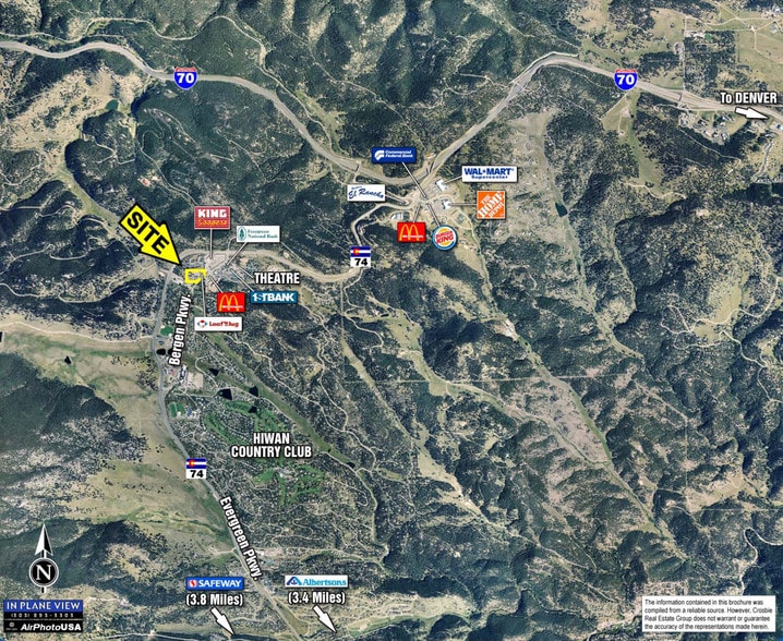 1301 Bergen Pky, Evergreen, CO for lease - Aerial - Image 2 of 12