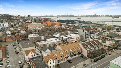 Broad Street Shopping Plaza, Staten Island, NY - aerial  map view