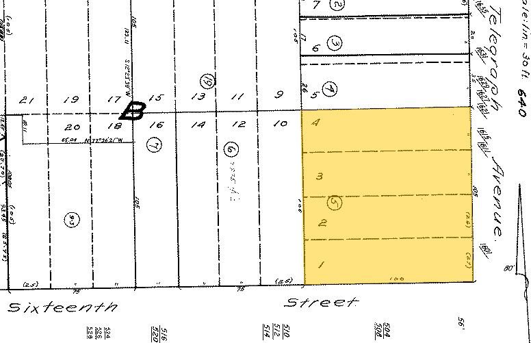 1601-1611 Telegraph Ave, Oakland, CA for lease - Plat Map - Image 2 of 13