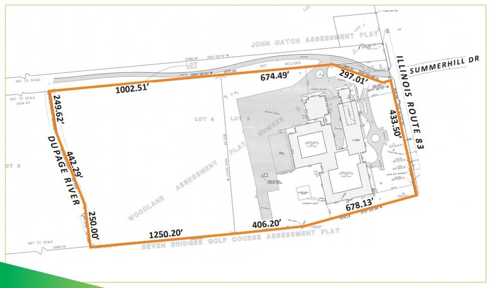 1195 Summerhill Dr, Lisle, IL for sale - Site Plan - Image 2 of 3