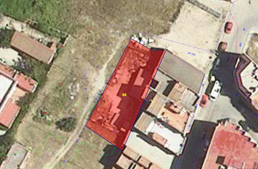 Land in La Ràpita, Tarragona for sale - Plat Map - Image 1 of 2