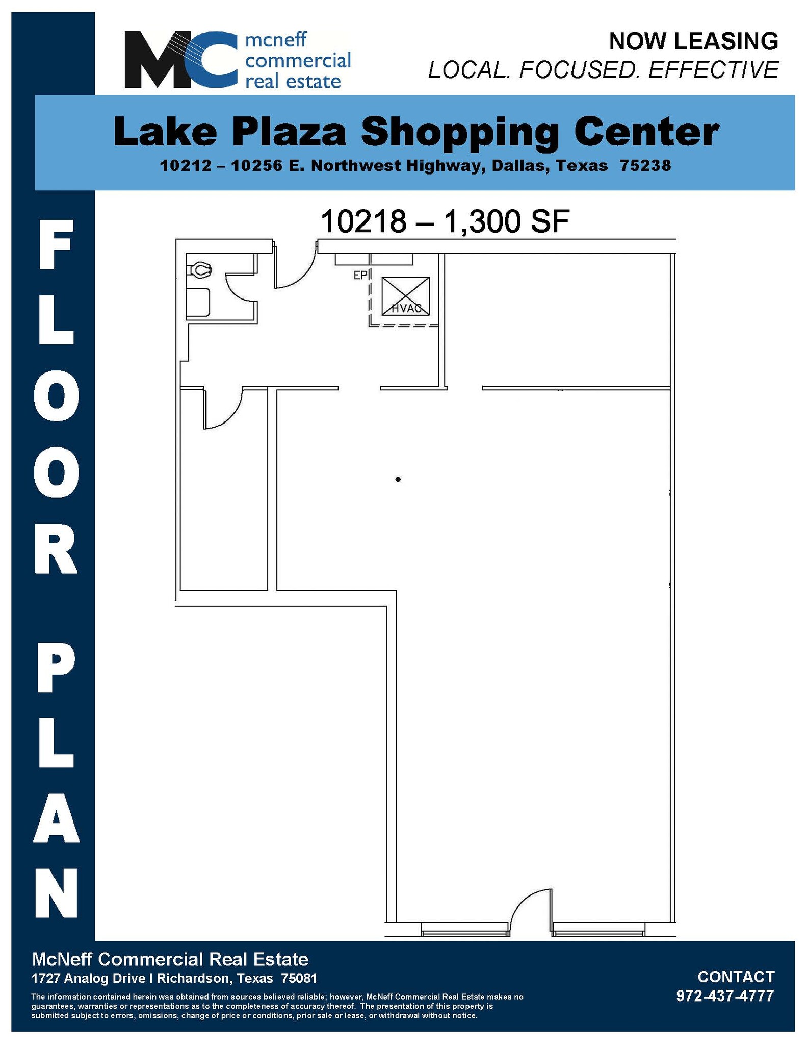 10212-10256 E Northwest Hwy, Dallas, TX for lease Floor Plan- Image 1 of 1