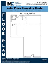 10212-10256 E Northwest Hwy, Dallas, TX for lease Floor Plan- Image 1 of 1