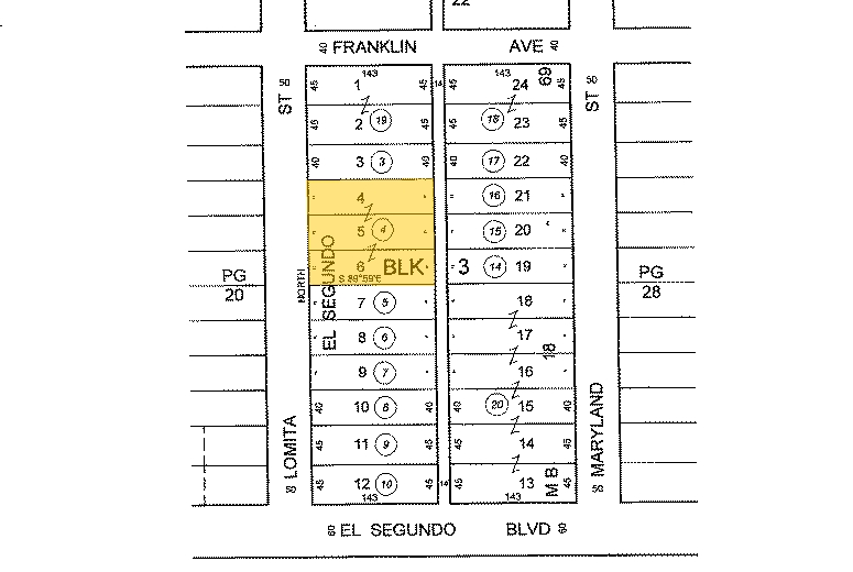 130 Lomita St, El Segundo, CA for lease - Plat Map - Image 2 of 42