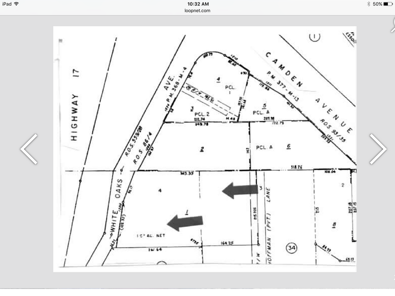 1282-1300 White Oaks Rd, Campbell, CA for sale - Site Plan - Image 1 of 2