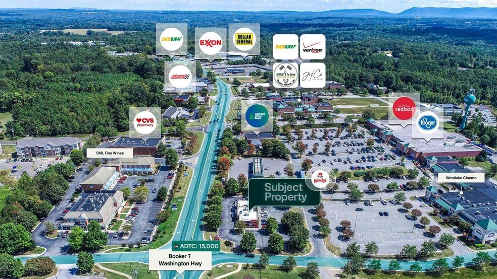 12890 Booker T Washington Hwy, Hardy, VA for sale - Building Photo - Image 2 of 2