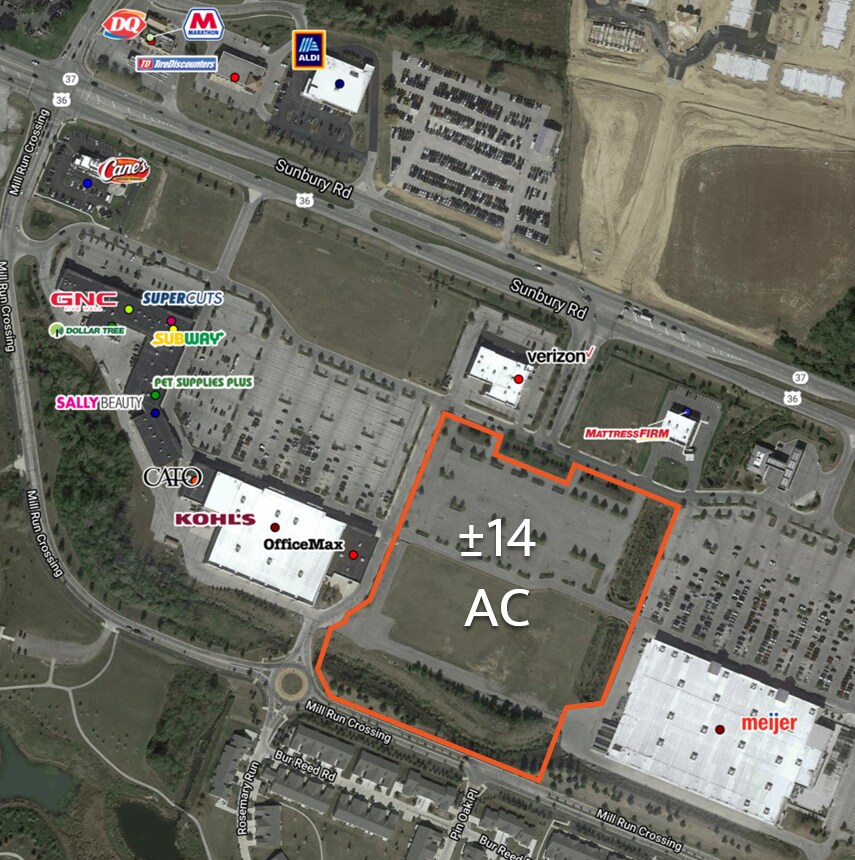 State Route 37 Rd, Delaware, OH for sale Aerial- Image 1 of 1