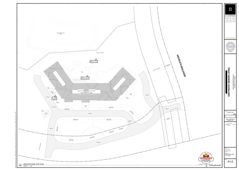 12016 Archeleta, Austin, TX for sale - Site Plan - Image 2 of 2