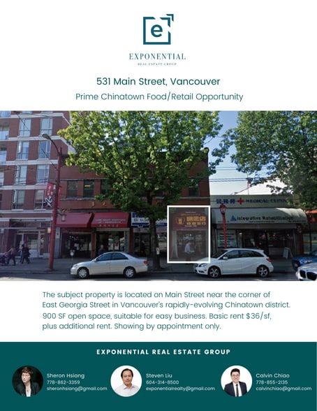 531 Main St, Vancouver, BC for sale - Building Photo - Image 1 of 1