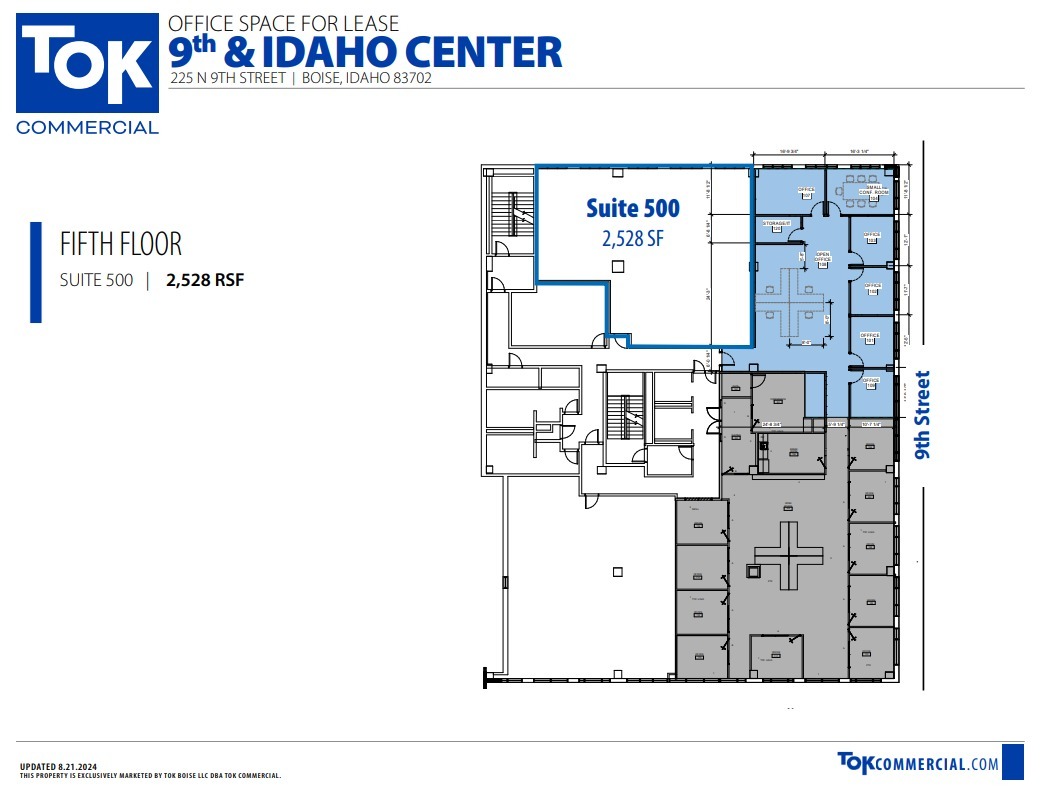 225 N 9th St, Boise, ID for lease Floor Plan- Image 1 of 1