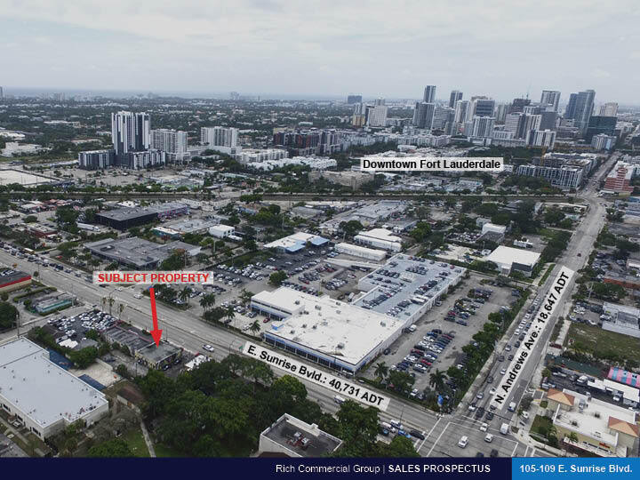 105-109 E Sunrise Blvd, Fort Lauderdale, Fl 33304 - Retail For Sale 