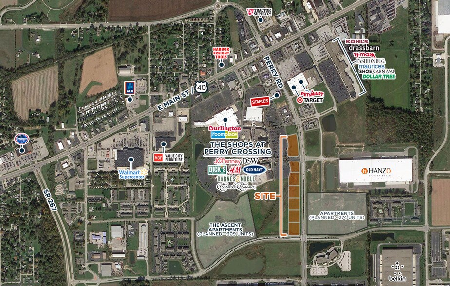 Perry Rd Us 40 Metropolis Pkwy Plainfield In 46168