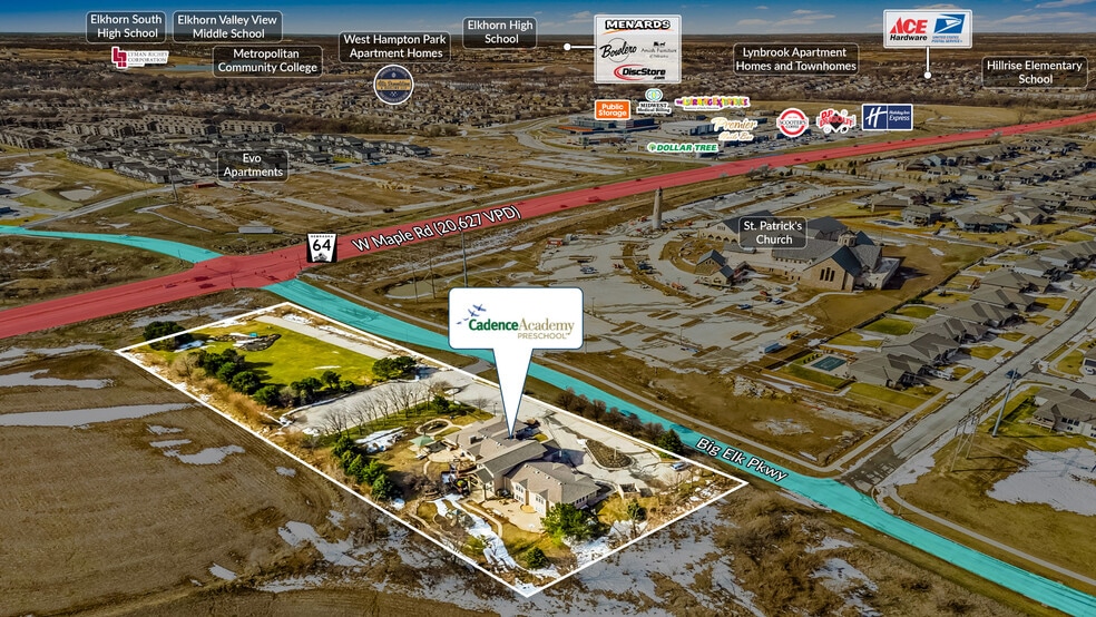 18544 W Maple Rd, Elkhorn, NE for sale - Building Photo - Image 2 of 5