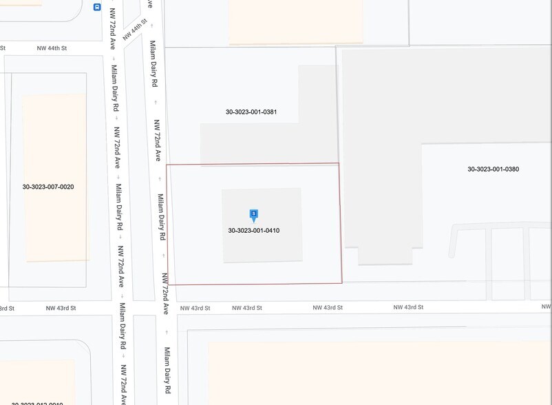 4301 NW 72nd Ave, Miami, FL for sale - Plat Map - Image 2 of 16