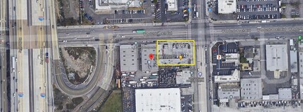 15315 S Figueroa St, Gardena, CA - aerial  map view