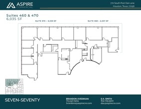 770 S Post Oak Ln, Houston, TX for lease Floor Plan- Image 2 of 3