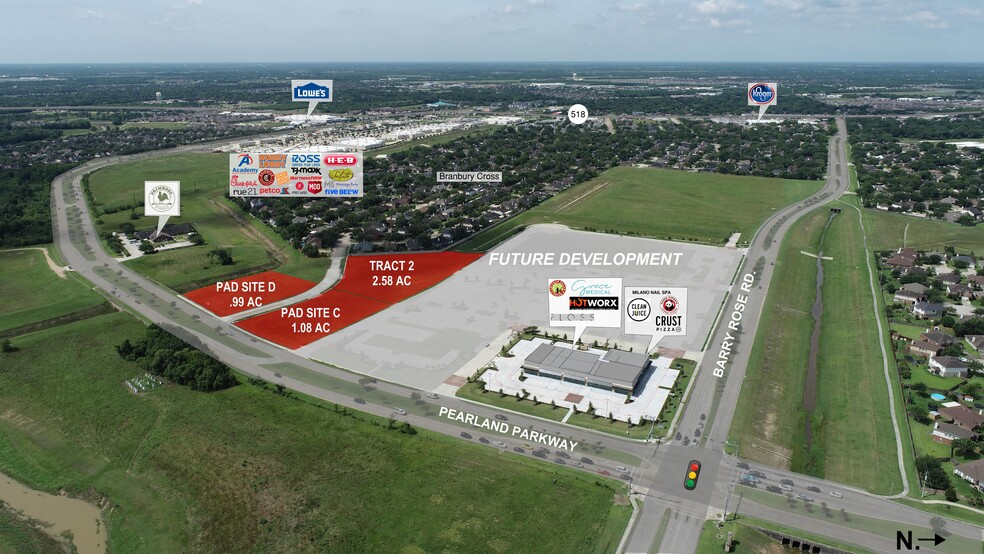 2110 Pearland Pky, Pearland, TX for lease - Building Photo - Image 1 of 2