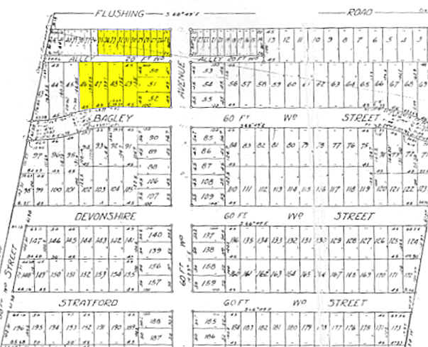 1173 N Ballenger Hwy, Flint, MI for sale - Plat Map - Image 3 of 12