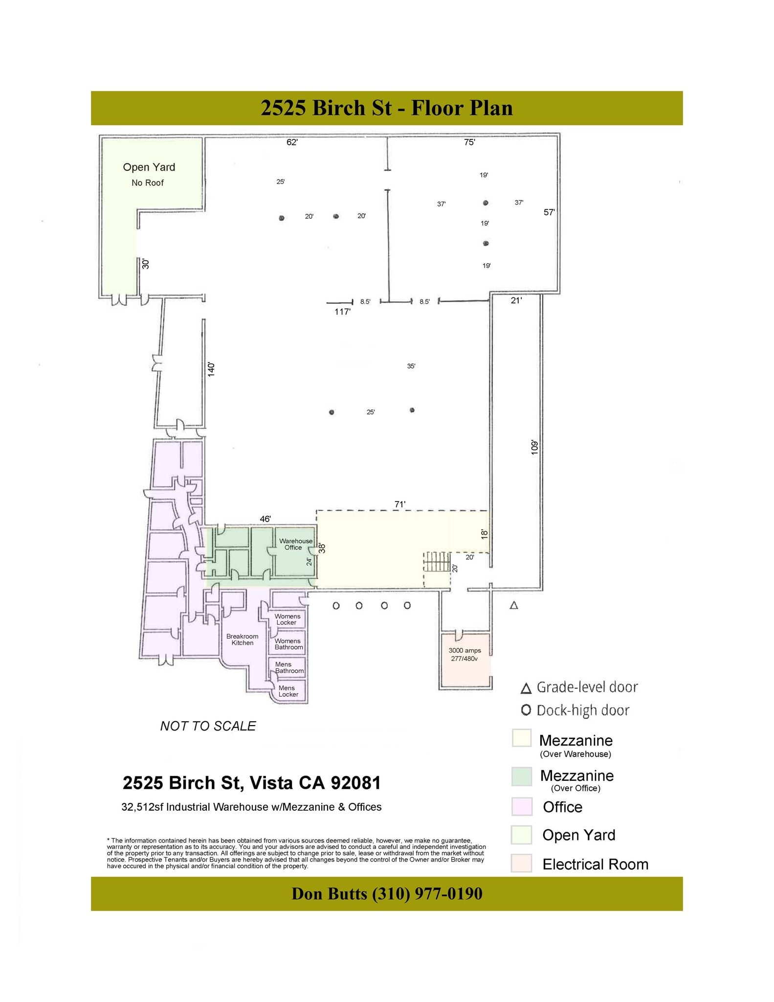 2525 Birch St, Vista, CA for lease Site Plan- Image 1 of 1