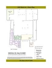 2525 Birch St, Vista, CA for lease Site Plan- Image 1 of 1