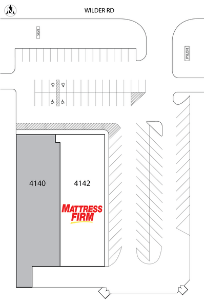 4140 Wilder Rd, Bay City, MI for lease - Site Plan - Image 3 of 3