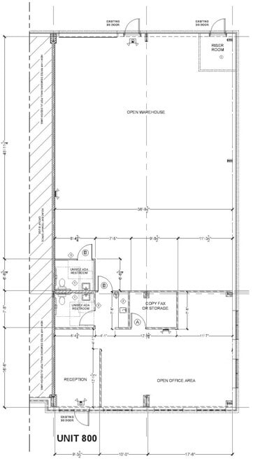 1364 Buford Business Blvd, Buford, GA 30518 - Unit 800 -  - Floor Plan - Image 1 of 1