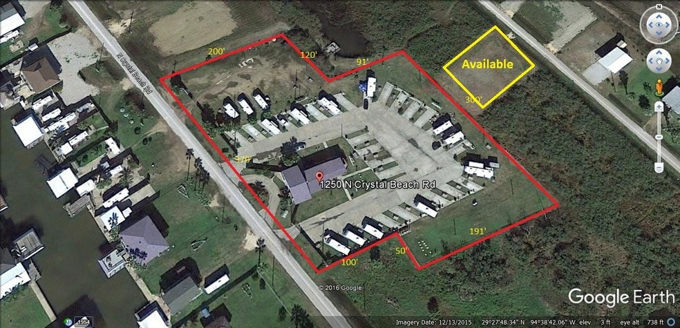 1250 N Crystal Beach, Crystal Beach, TX for sale - Aerial - Image 1 of 1