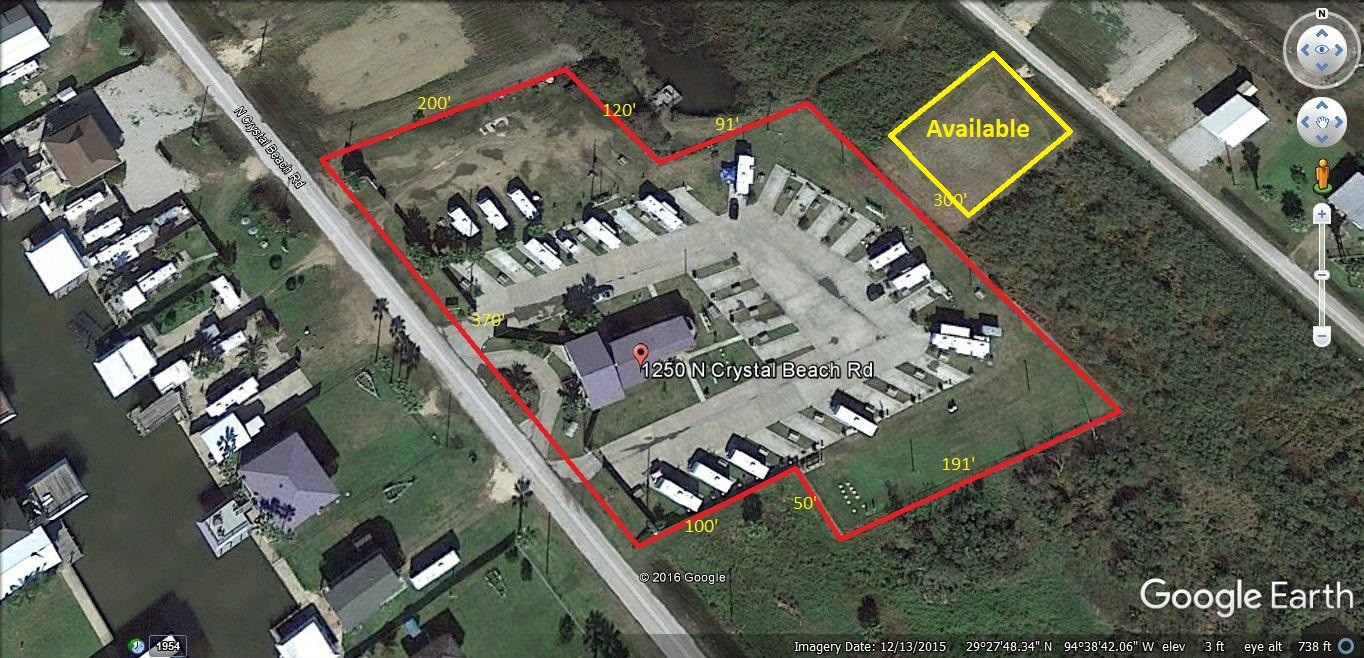 1250 N Crystal Beach, Crystal Beach, TX for sale Aerial- Image 1 of 1