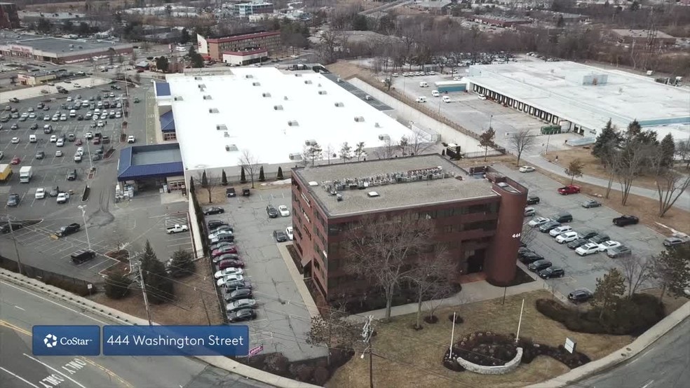 444 Washington St, Woburn, MA for lease - Aerial Video - Image 2 of 8