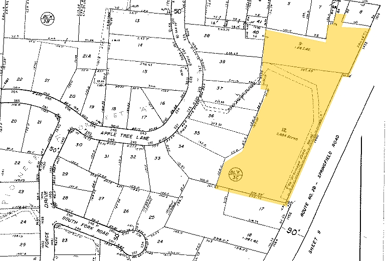 1450 Us Highway 22 W, Mountainside, NJ for sale Plat Map- Image 1 of 1