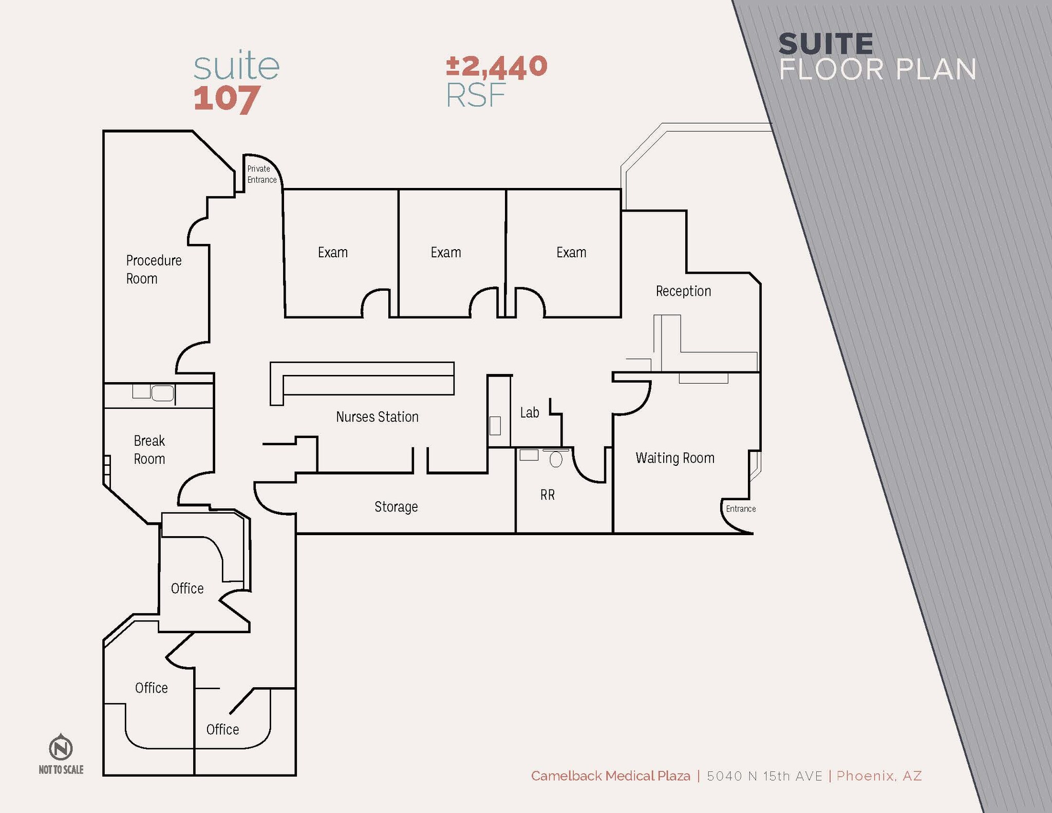 5040 N 15th Ave, Phoenix, AZ for lease Floor Plan- Image 1 of 1