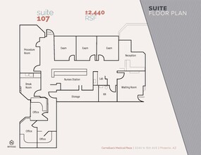 5040 N 15th Ave, Phoenix, AZ for lease Floor Plan- Image 1 of 1