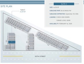 1405 30th St, San Diego, CA for lease Site Plan- Image 1 of 1