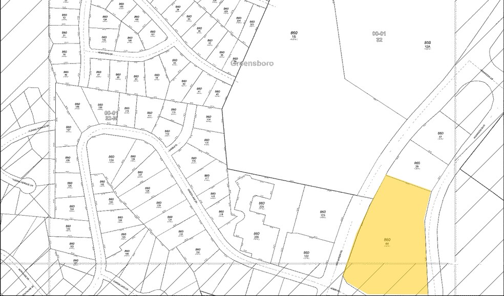 1501 Highwoods Blvd, Greensboro, NC for lease - Plat Map - Image 2 of 5