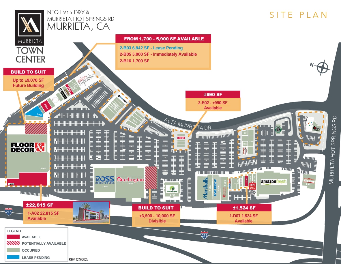39815-39875 Alta Murrieta Dr, Murrieta, CA for lease Site Plan- Image 1 of 1