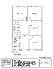 3330 Old Glenview Rd, Wilmette, IL for lease Floor Plan- Image 1 of 1