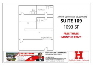 7100 W Commercial Blvd, Lauderhill, FL for lease Building Photo- Image 1 of 8