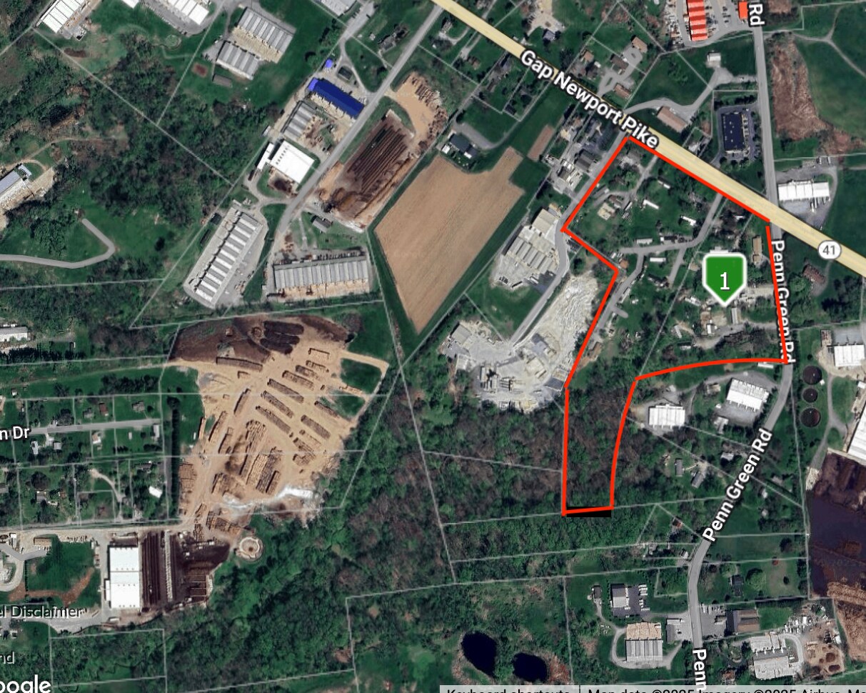 856 Penn Green Road, Avondale, PA for sale Aerial- Image 1 of 2