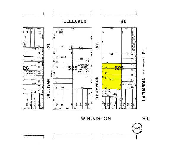 172 Thompson St, New York, NY for lease - Plat Map - Image 2 of 4